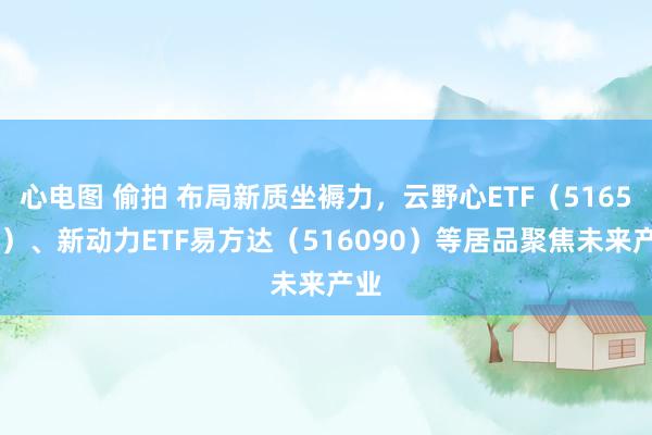 心电图 偷拍 布局新质坐褥力，云野心ETF（516510）、新动力ETF易方达（516090）等居品聚焦未来产业