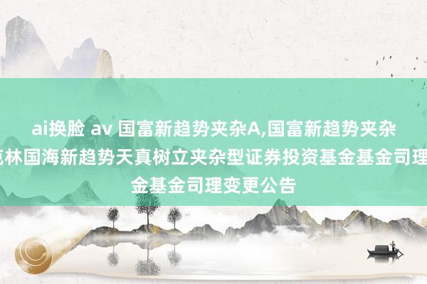 ai换脸 av 国富新趋势夹杂A，国富新趋势夹杂C: 富兰克林国海新趋势天真树立夹杂型证券投资基金基金司理变更公告