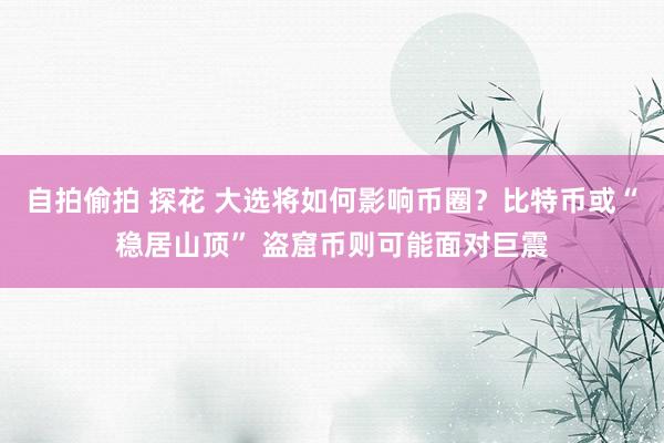 自拍偷拍 探花 大选将如何影响币圈？比特币或“稳居山顶” 盗窟币则可能面对巨震