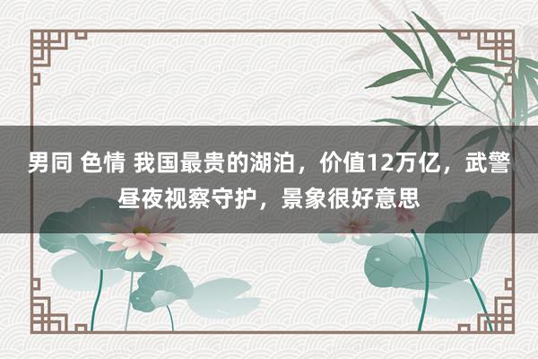 男同 色情 我国最贵的湖泊，价值12万亿，武警昼夜视察守护，景象很好意思